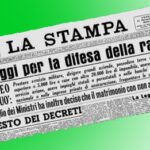 IL FASCISMO ITALIANO ADOTTÒ IL “RAZZISMO BIOLOGICO”