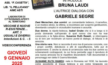 ZWEI MENSCHEN. IL PONTE – GIOVEDI’ 9 GENNAIO 2025